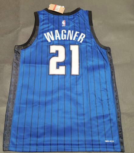 Maillot de Basket #21 Wagner Orlando Magic 22-23 statement Bleu